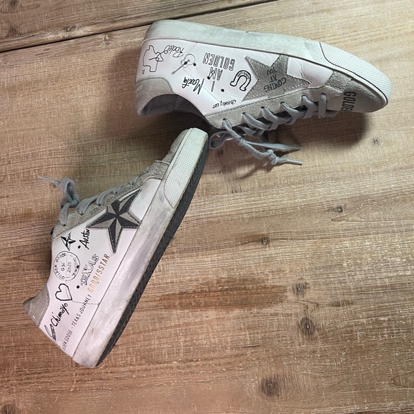 Golden Goose Shoes Texas Graffiti - Picture 9 of 15
